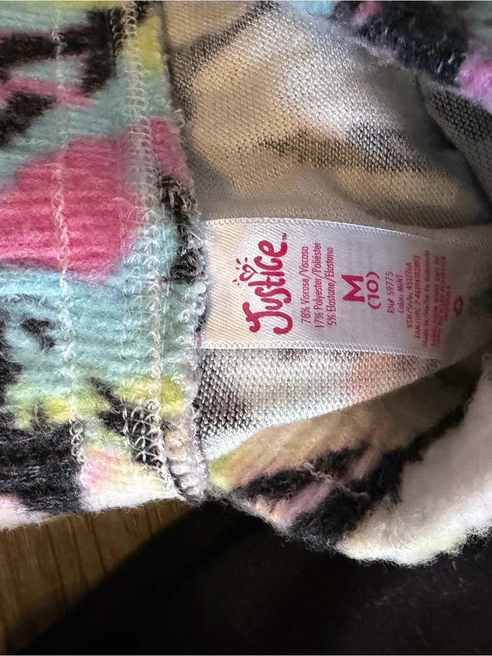 Justice soft fleece